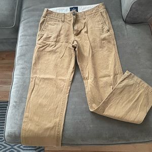 American Eagle straight khakis